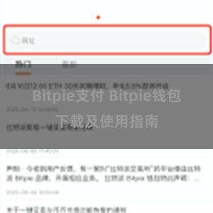 Bitpie支付 Bitpie钱包下载及使用指南