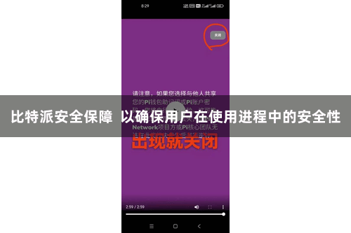 比特派安全保障  以确保用户在使用进程中的安全性