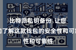 比特派私钥备份  让您愈加了解这款钱包的安全性和可靠性