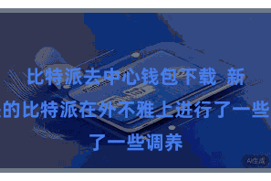 比特派去中心钱包下载  新版块的比特派在外不雅上进行了一些调养